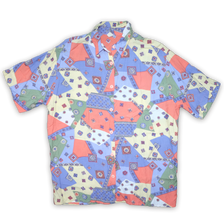 Vintage Pattern Shirt XLarge - Double Double Vintage