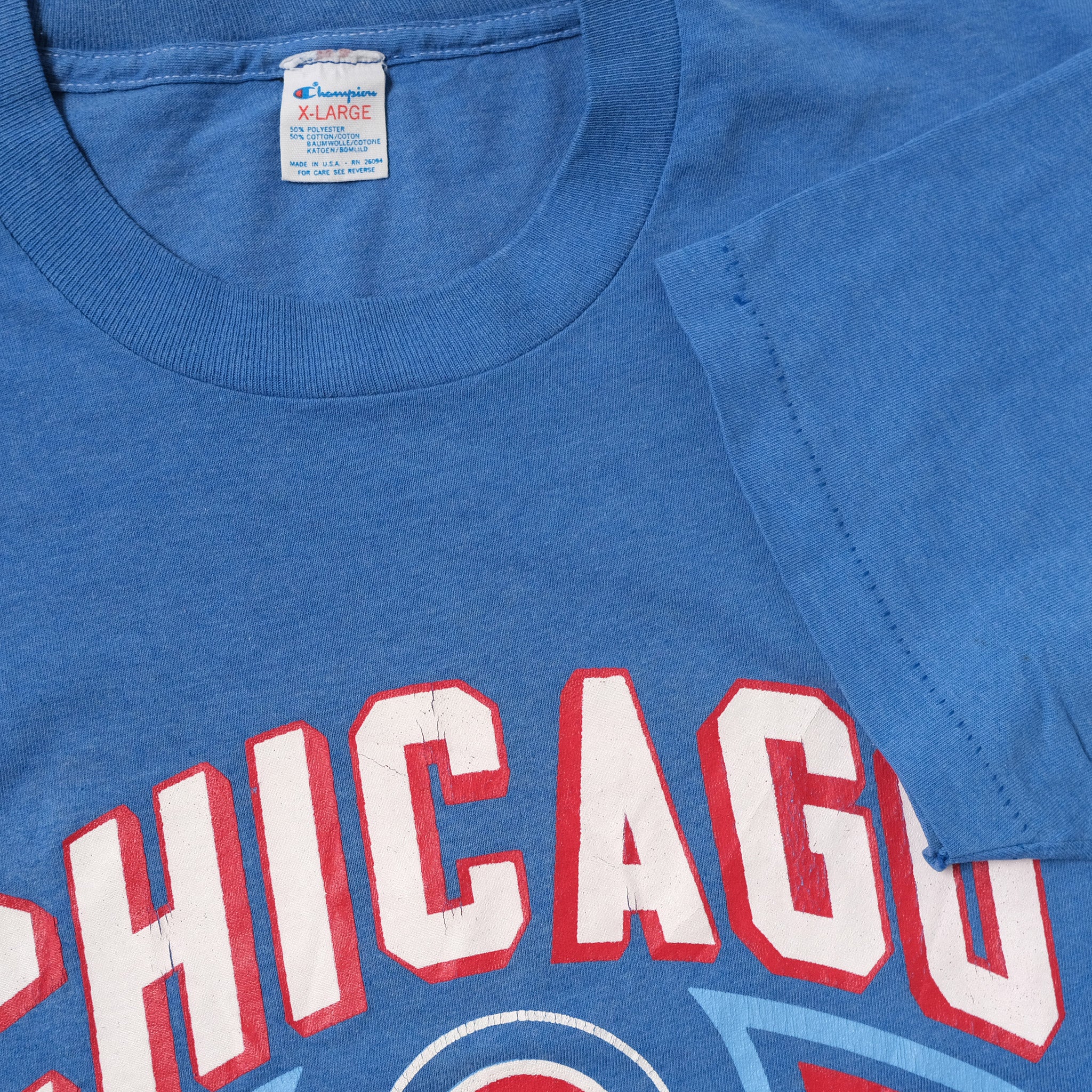 Vintage 90s CHICAGO CUBS MLB Champion Sweatshirt L (Deadstock)