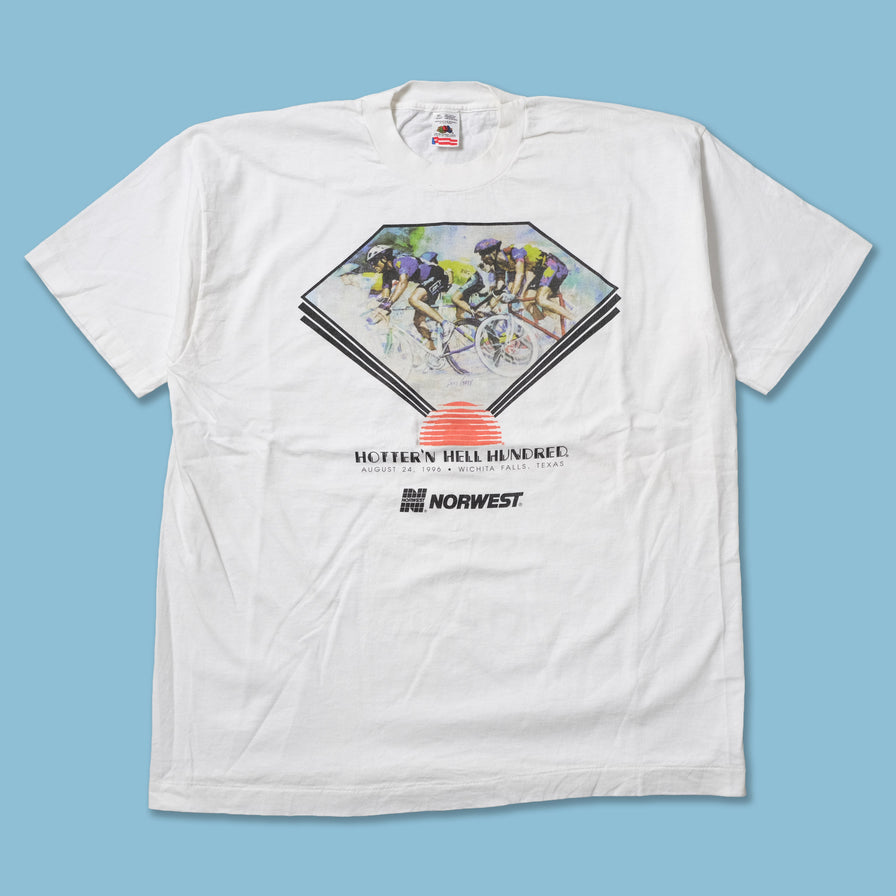 Vintage 1996 Hottern Hell Hundred T-Shirt XLarge