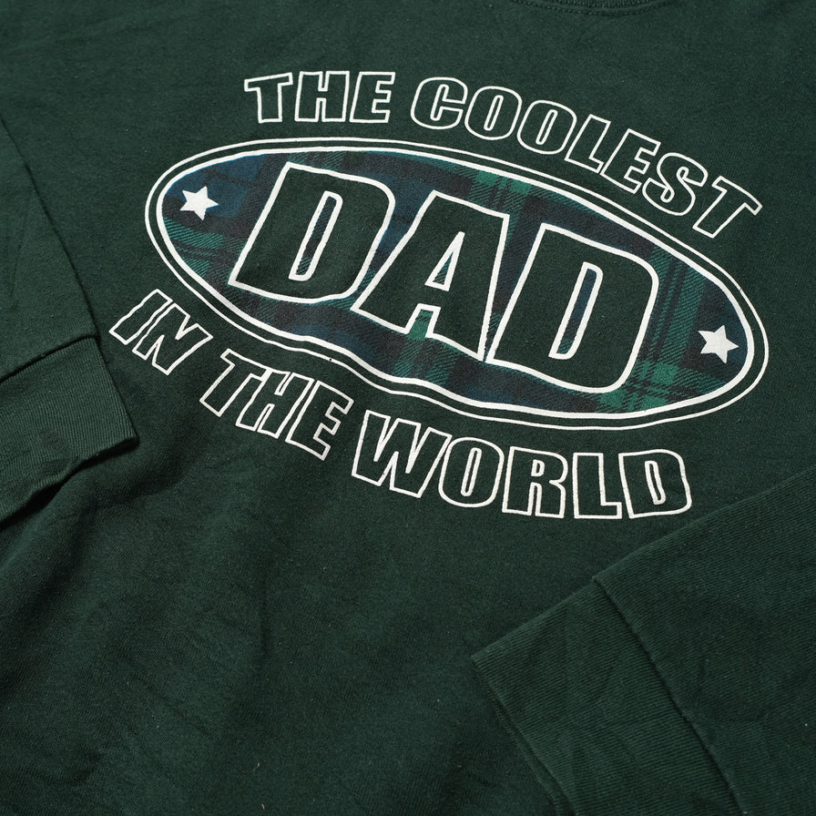 Vintage Coolest Dad Sweater XLarge
