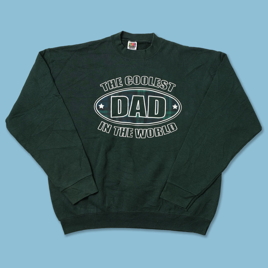 Vintage Coolest Dad Sweater XLarge