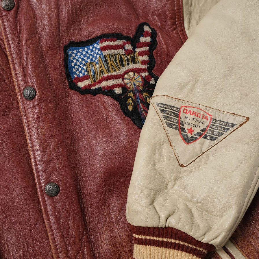 Vintage Dakota American Spirit Leather Jacket Medium