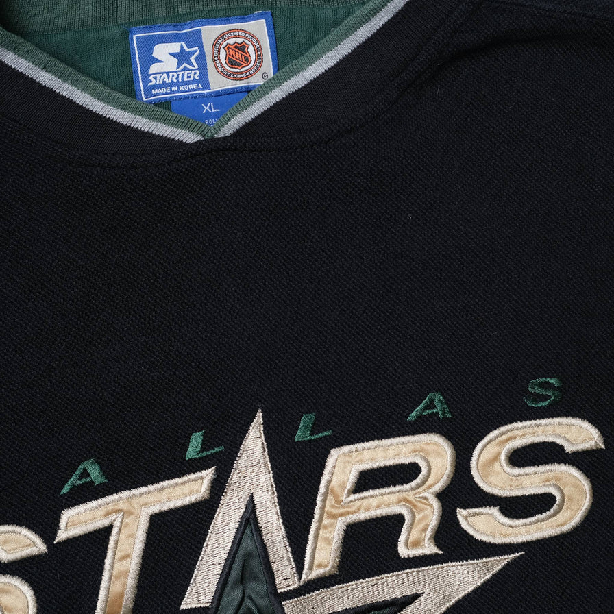 Vintage Starter Dallas Stars Sweater XLarge