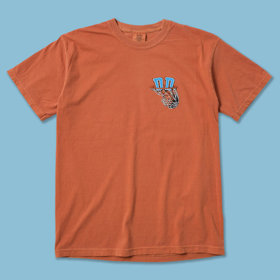 Double Double Hoop T-Shirt Orange