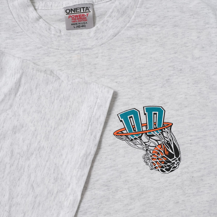 Double Double Hoop T-Shirt Grey