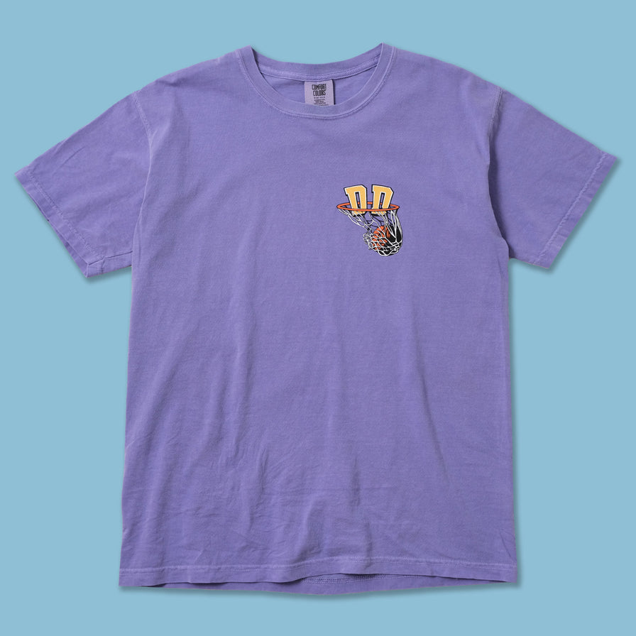 Double Double Hoop T-Shirt Purple
