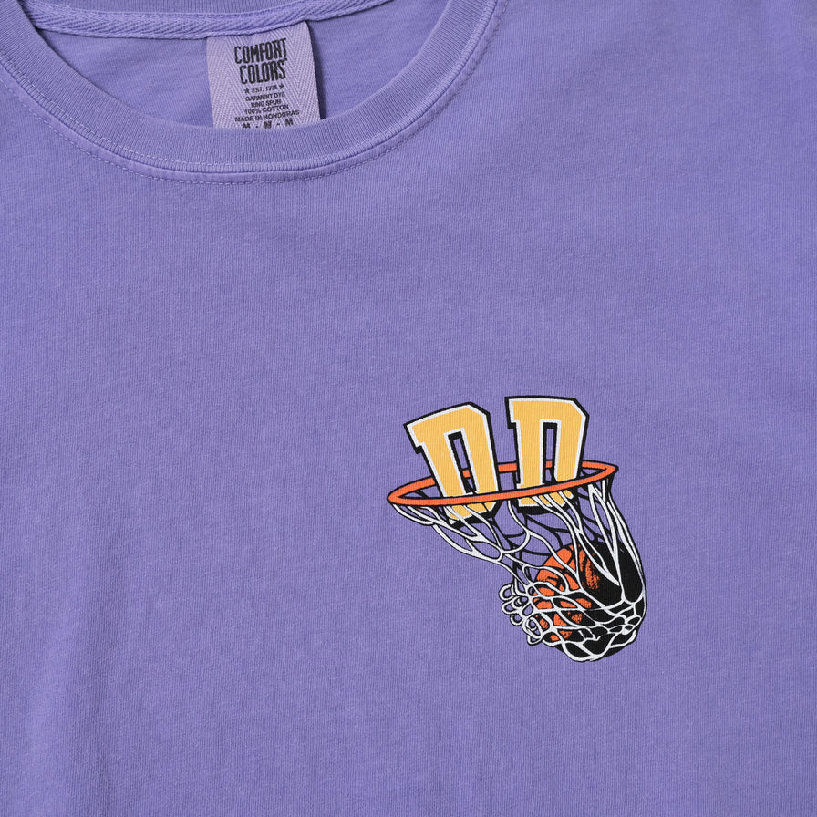 Double Double Hoop T-Shirt Purple