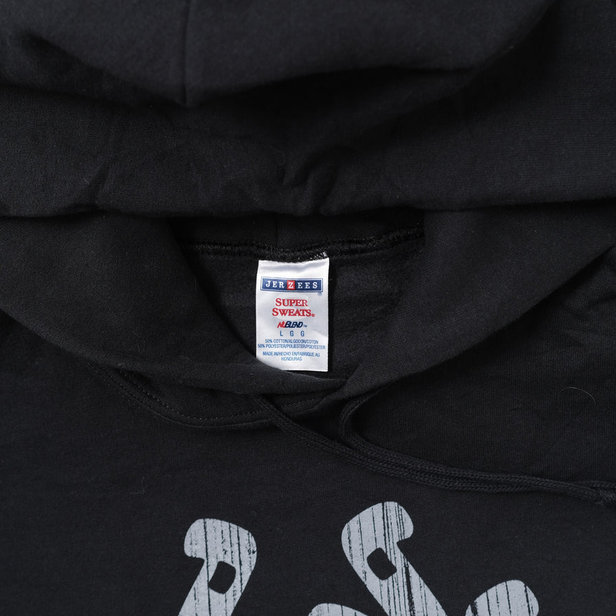 Double Double Purple Riders Hoody Large