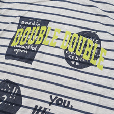 Double Double Striped T-Shirt Medium