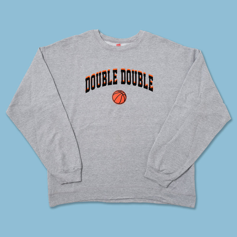 Double Double Basketball Sweater Large