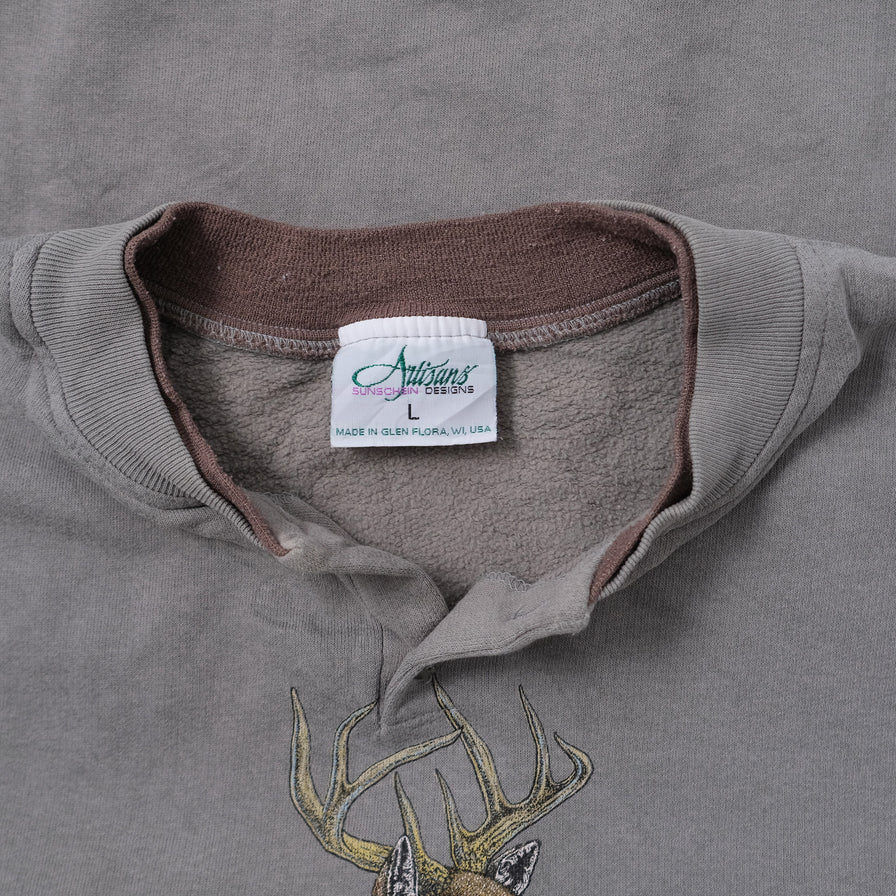 Vintage Deer Sweater Small / Medium