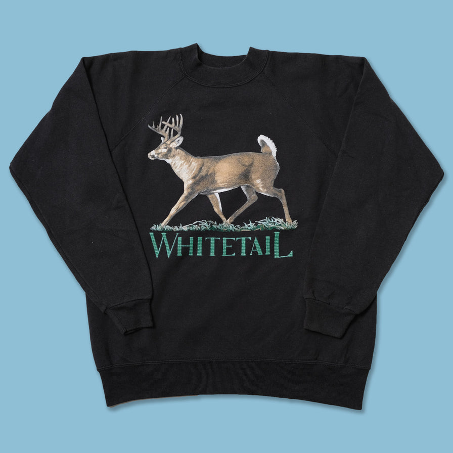 Vintage Whitetail Deer Sweater Large