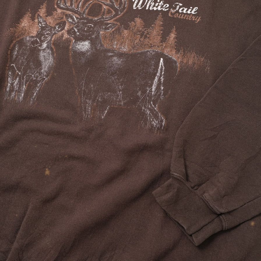 Vintage White Tail Country Sweater Large / XLarge