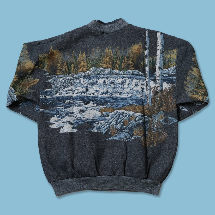 Vintage Deer Sweater Medium