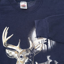 Vintage Deer Sweater Medium