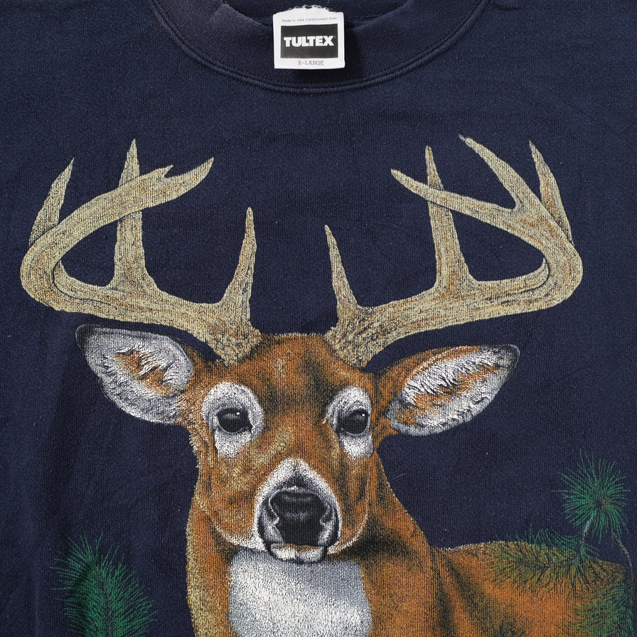 Vintage Deer Sweater Large / XLarge