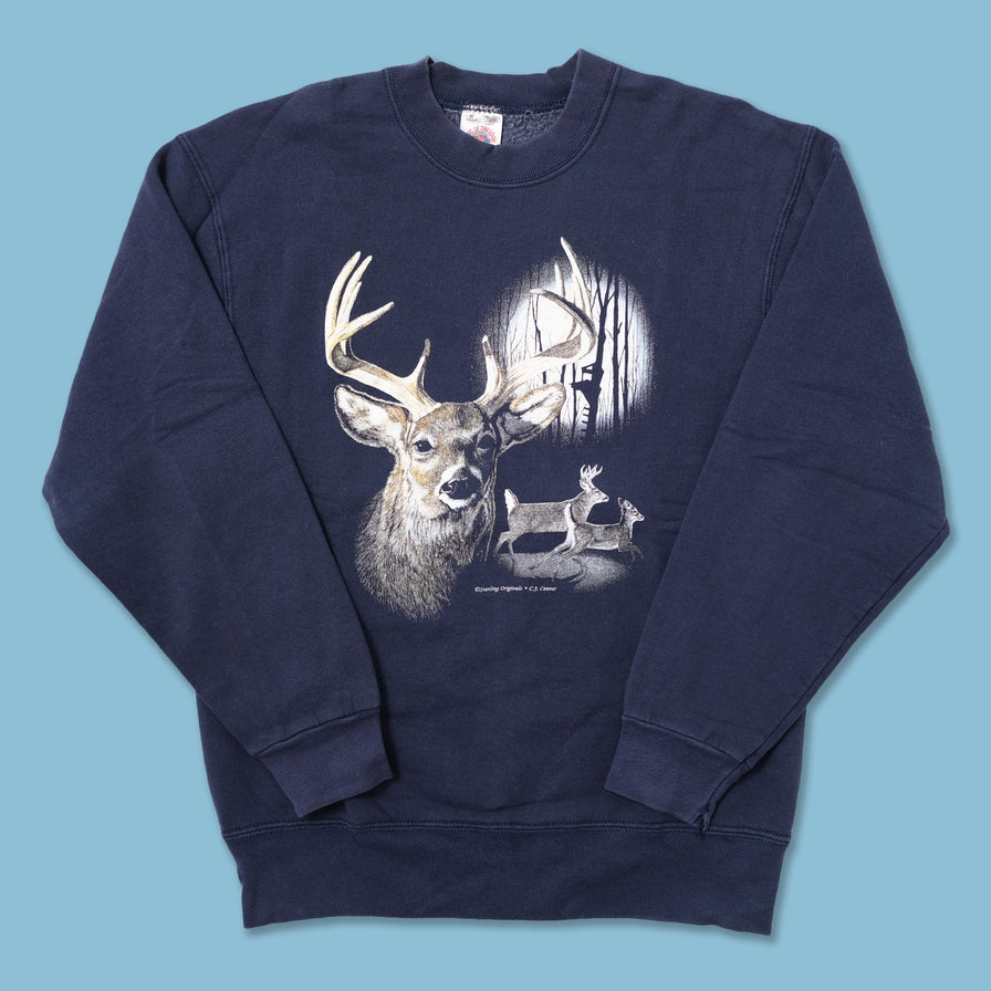 Vintage Deer Sweater Medium