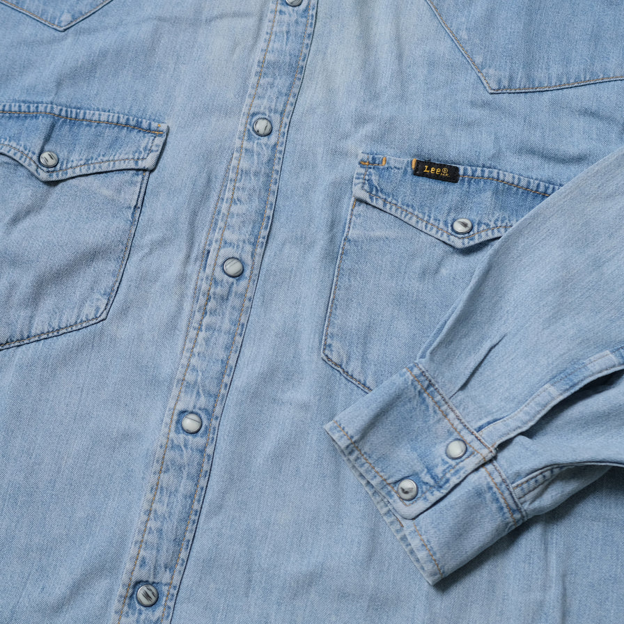 Vintage Lee Denim Shirt Large / XLarge