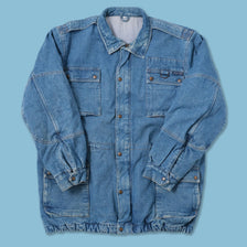 Vintage Padded Denim Jacket Large