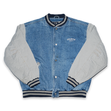 Vintage Denim College Jacket XLarge