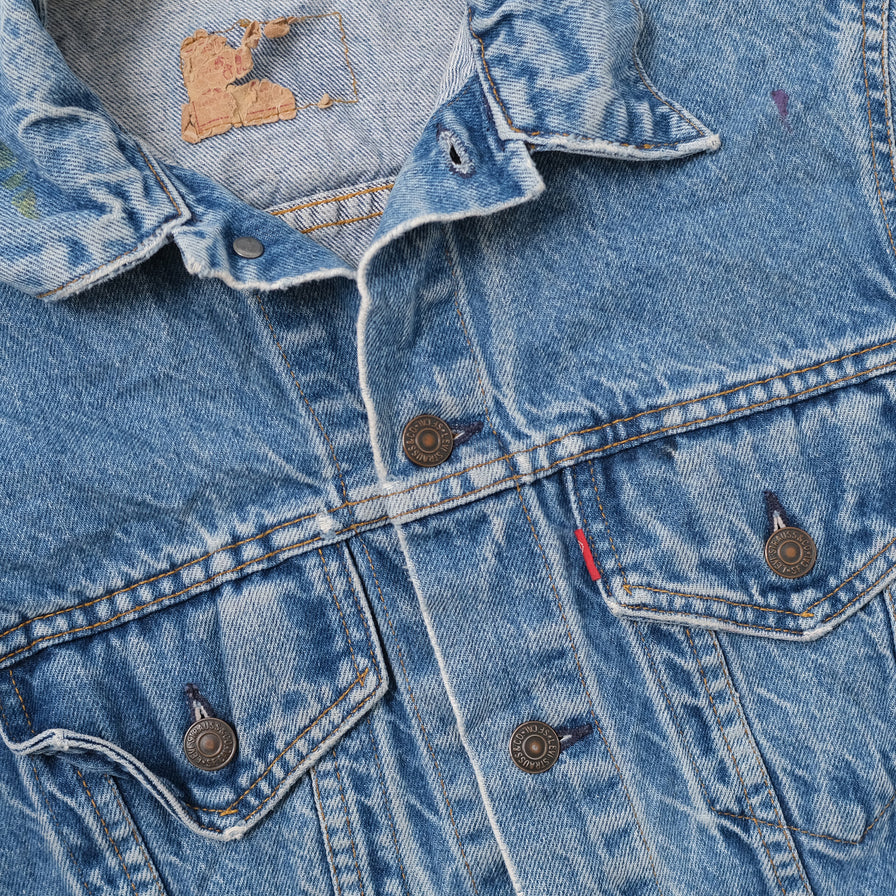 Vintage Levis Women's Denim Jacket Small