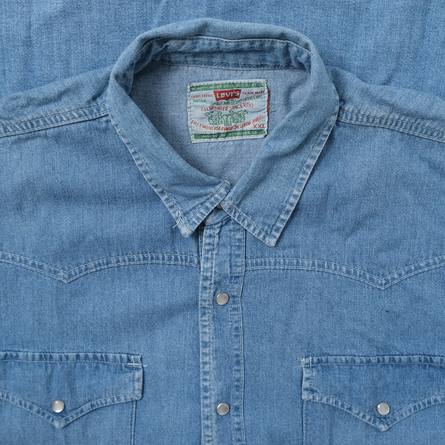 Vintage Levis Denim Shirt XLarge