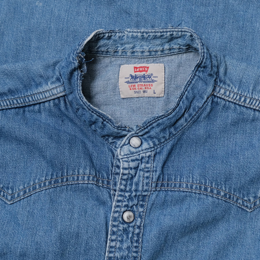Vintage Levis Denim Shirt Large