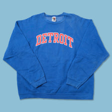 Vintage Detroit Pistons Sweater XLarge