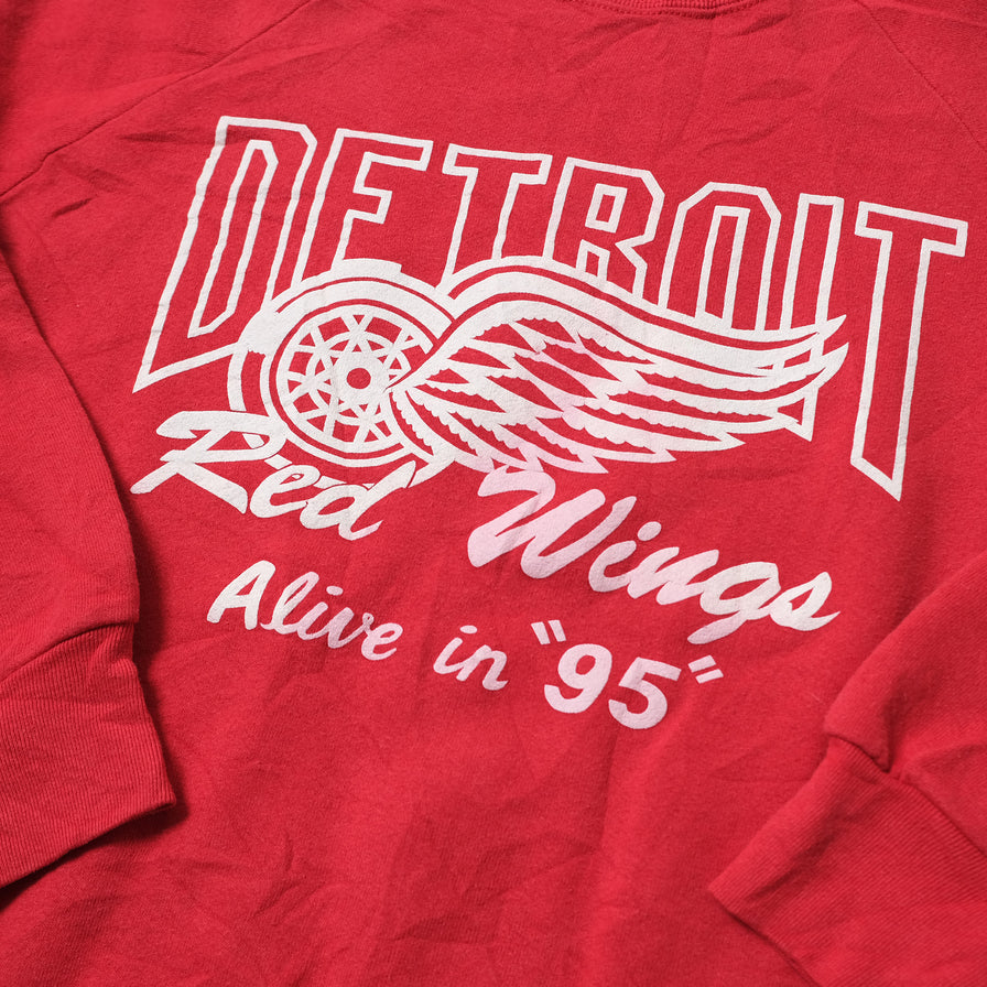 Vintage 1995 Detroit Red Wings Sweater Large / XLarge
