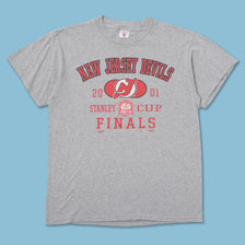 Vintage 2001 New Jersey Devils T-Shirt Medium