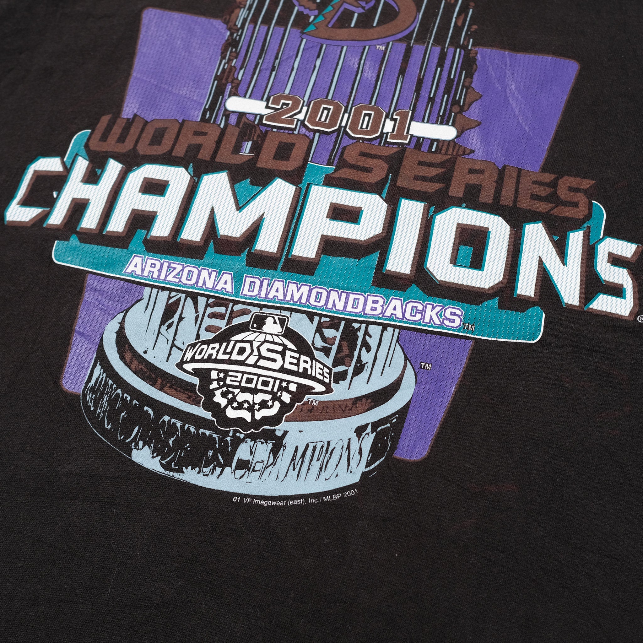 Vintage Arizona Diamondbacks 2001 World Series Majestic Jersey 
