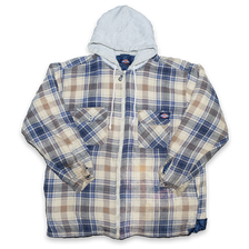Vintage Dickies Hooded Flannell Jacket Large