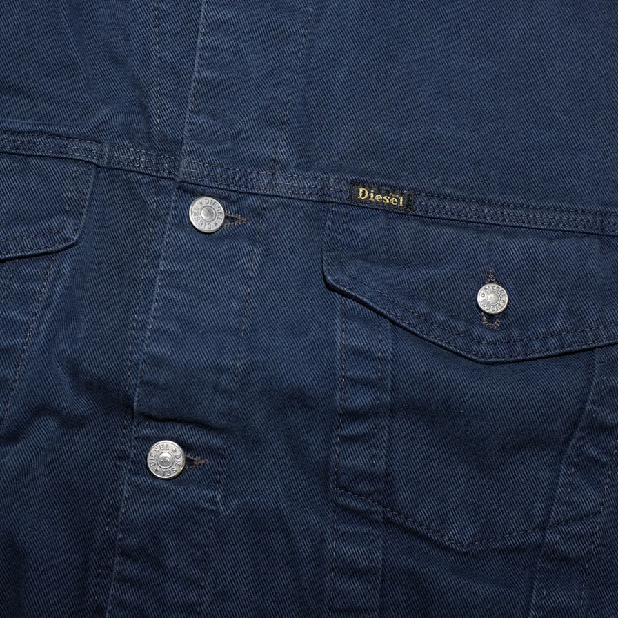 Vintage Diesel Denim Vest Large - Double Double Vintage