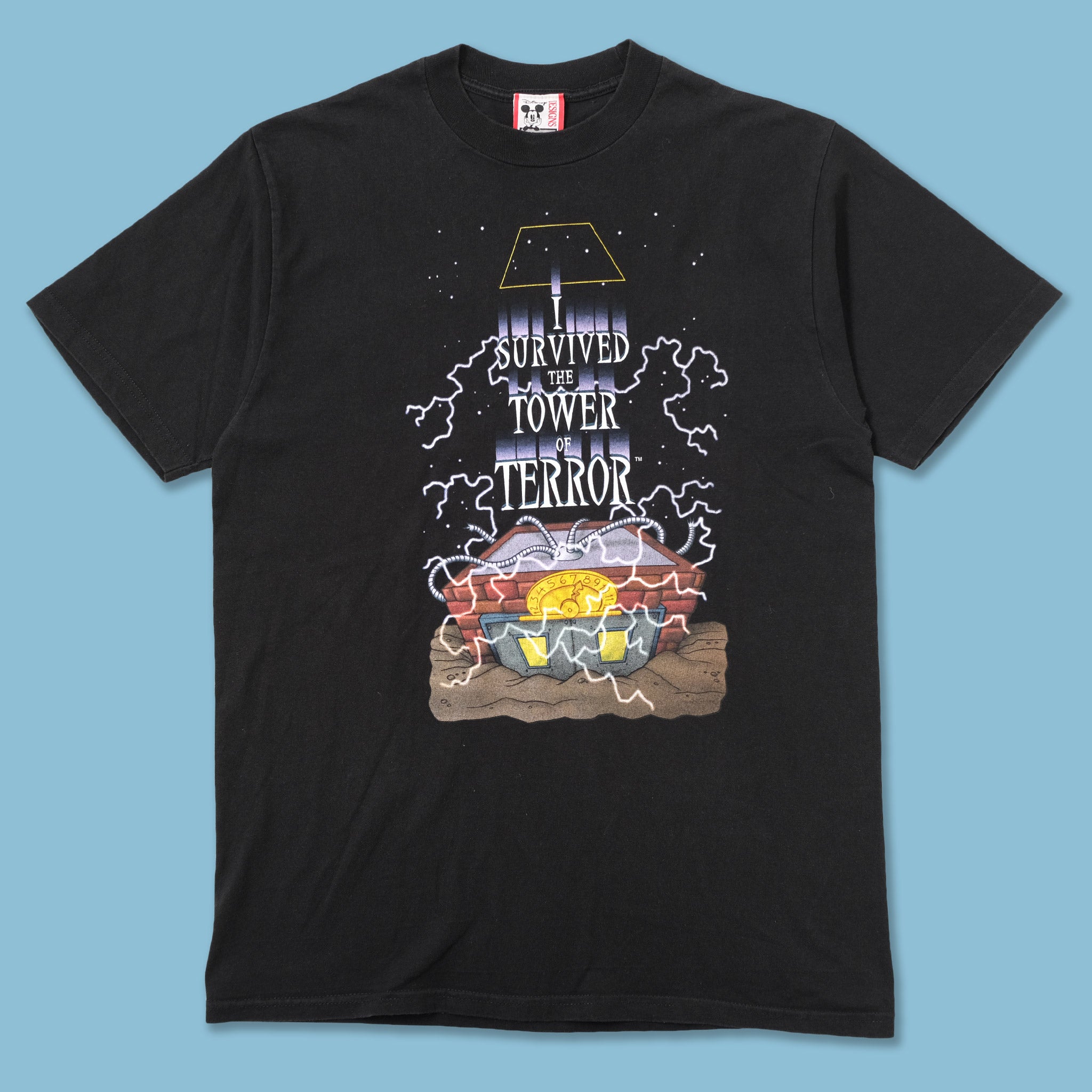 Vintage Disney Tower Of Terror T-Shirt Large | Double Double Vintage