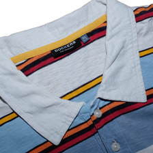 Vintage Dockers Striped Poloshirt XLarge - Double Double Vintage