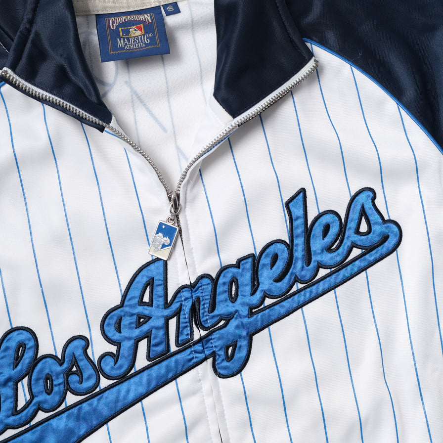 Vintage Los Angeles Dodgers Track Jacket Small Double Double Vintage