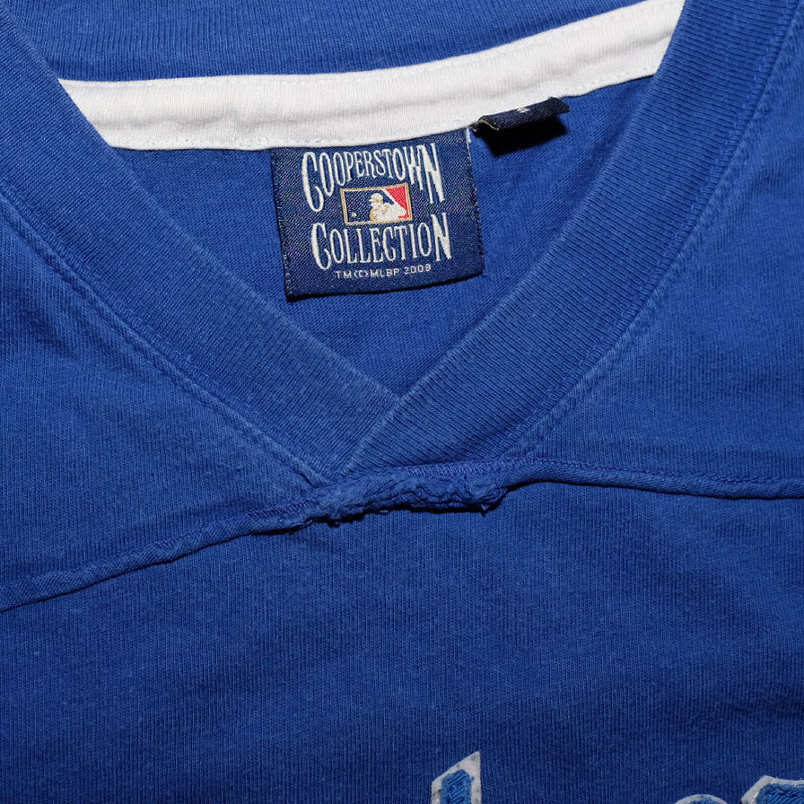 Reebok Dodgers Baseball Longsleeve Large - Double Double Vintage