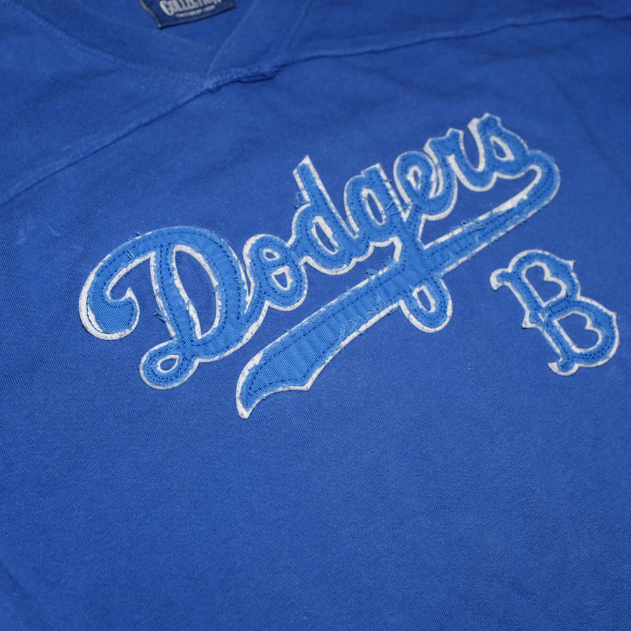 Reebok Dodgers Baseball Longsleeve Large - Double Double Vintage