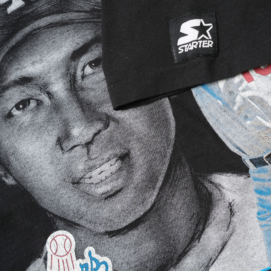 Vintage 1995 Starter Hideo Nomo T-Shirt Medium