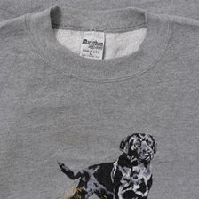 Vintage Dog Sweater Large