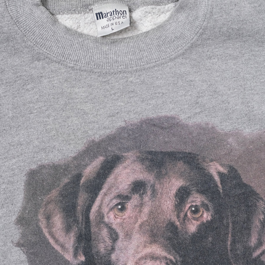 Vintage Dog Sweater Large