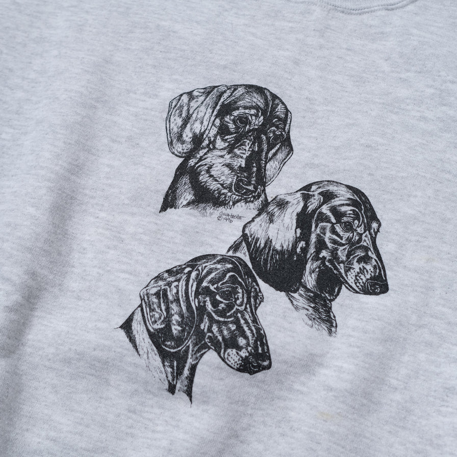 Vintage 1996 Dog Sweater XLarge