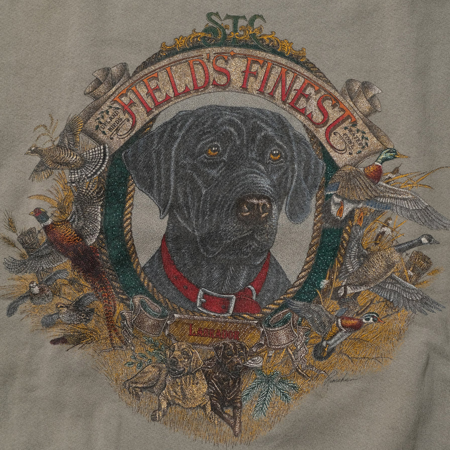 Vintage Dog Sweater Medium / Large