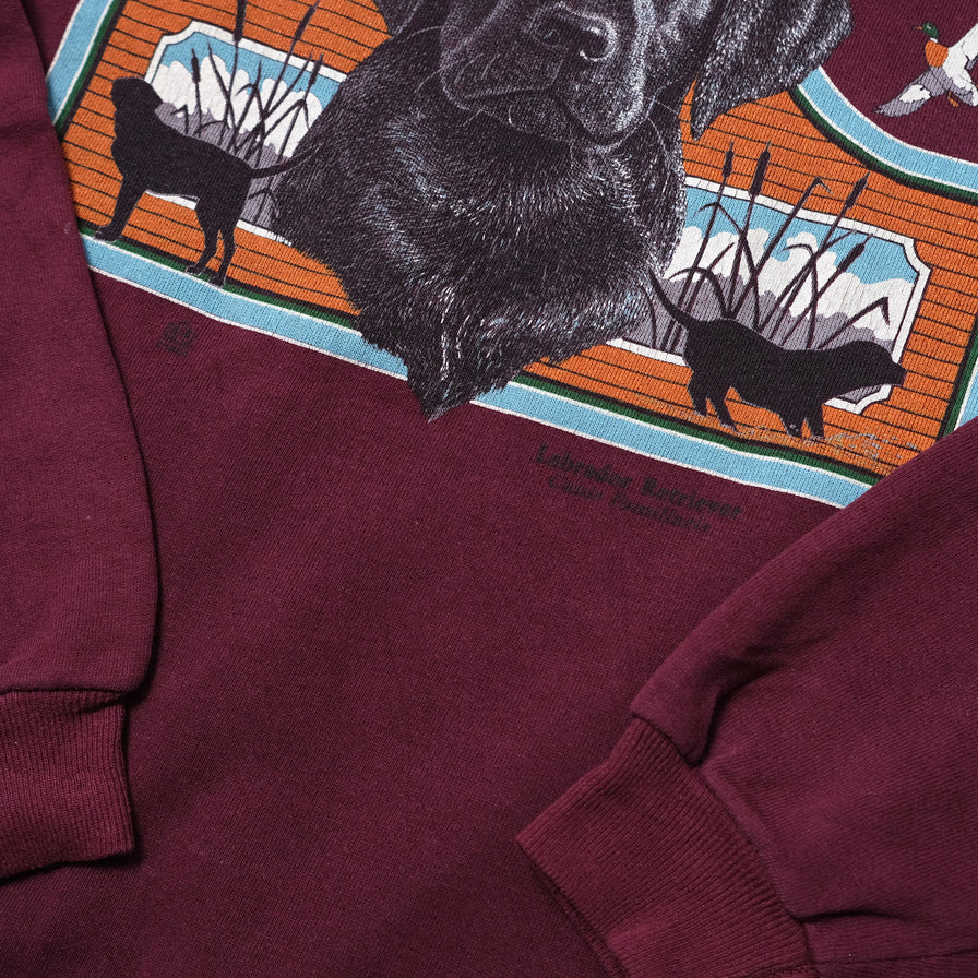 Vintage Dog Sweater Medium / Large