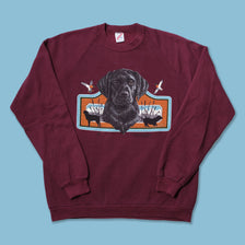 Vintage Dog Sweater Medium / Large