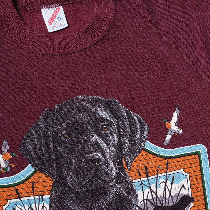 Vintage Dog Sweater Medium / Large