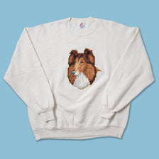 Vintage Dog Sweater XLarge