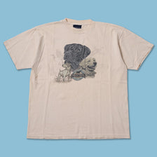 Vintage Dog T-Shirt Large