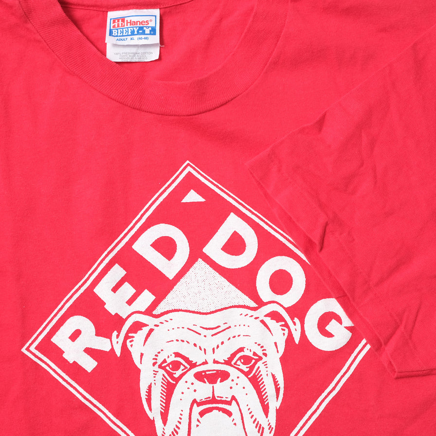 Vintage Red Dog T-Shirt XLarge
