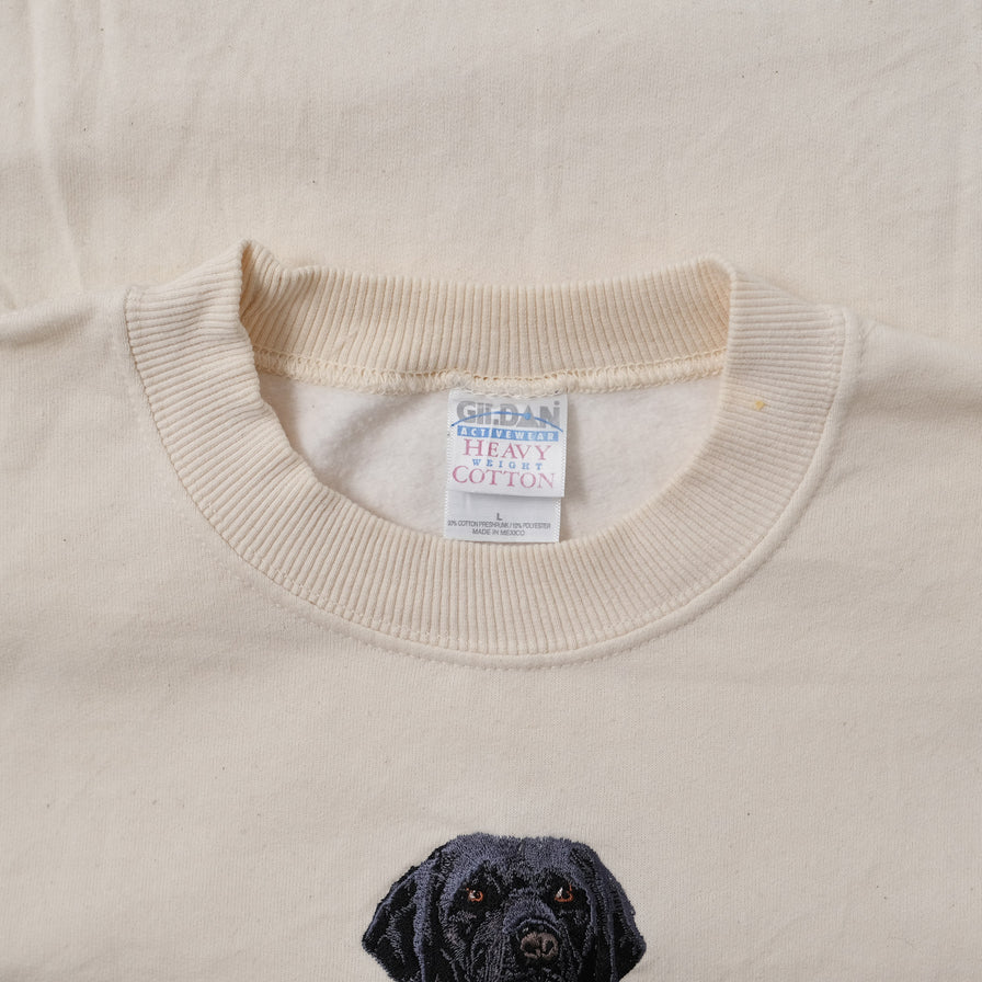 Vintage Dog Sweater Large